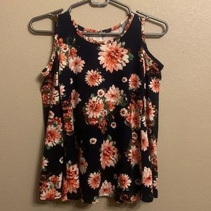 Youth Size 10 Off The Shoulder Long Sleeve T-Shirt